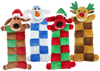 Mulitpet Loofa® Christmas Squeaker Mat Dog Toy