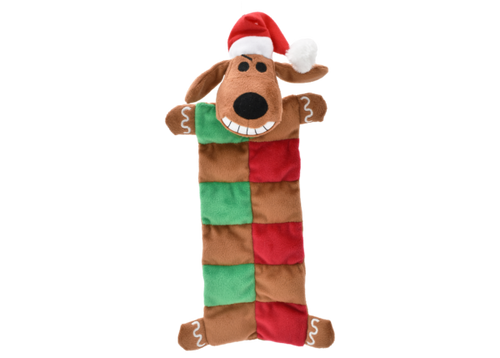 Mulitpet Loofa® Christmas Squeaker Mat Dog Toy