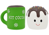 Multipet Latex Hot Cocoa and Marshmallow Dog Toy