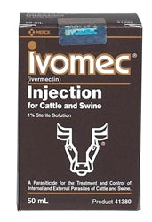Boehringer  Ivomec (Ivermectin 1%) For Cattle & Swine