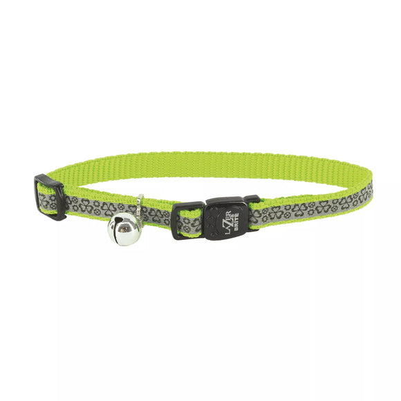 Coastal Pet Products Lazer Brite Reflective Adjustable Breakaway Cat Collar