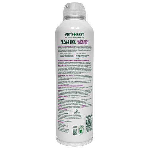 Vet's Best Flea and Tick Cat Easy Spray – Cotton Spice Scent
