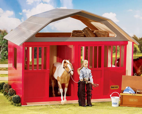 Breyer Two-Stall Wood Barn