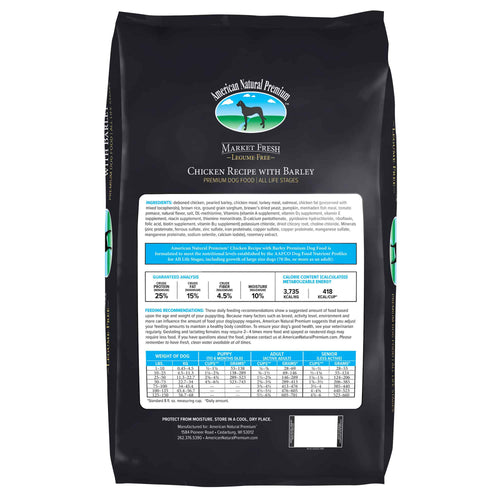 American Natural Premium Chicken With Barley Dog Food
