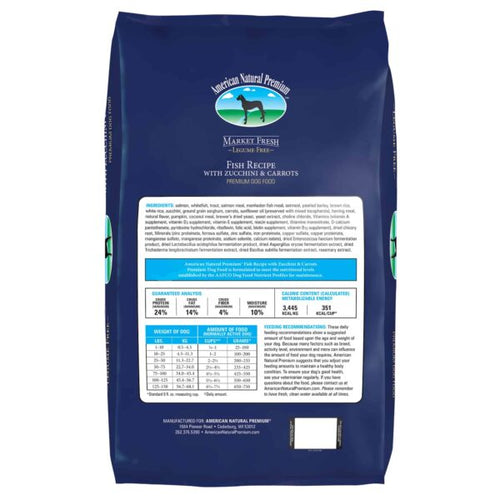 American Natural Premium Fish Recipe with Zucchini & Carrots