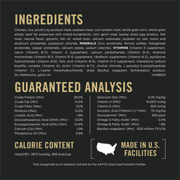 Purina Pro Plan Senior Dog Food with Probiotics for Dogs, Shredded Blend Chicken & Rice Formula