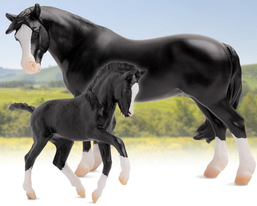 Breyer Nistar Blazing Kansas LOM & GTF Blazing Ethel