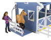 Breyer Deluxe Country Stable with Horse & Wash Stall