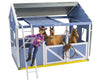 Breyer Deluxe Country Stable with Horse & Wash Stall