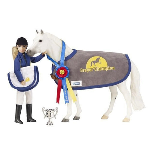 Breyer Traditional Series Tack Winners' Circle Accessory Set English
