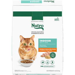 Nutro Wholesome Essentials Indoor Chicken and Brown Rice Recipe Adult Dry Cat Food