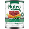 Nutro Hearty Stew Grain Free Meaty Lamb, Green Bean & Carrot Stew Adult Canned Dog Food