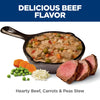 Hill's Science Diet Adult 7+ Healthy Cuisine Braised Beef, Carrots & Peas Stew Dog Food