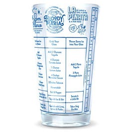 Good Measure Drinking Glass, Tequila Recipes, 16-oz.
