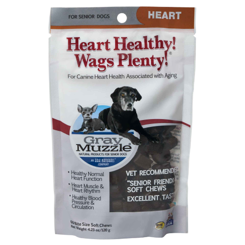 Ark Naturals Gray Muzzle Heart Healthy! Wags Plenty!