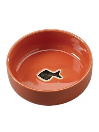 Ethical Products  GILDED PAW DISH, 5″ CAT ORANGE