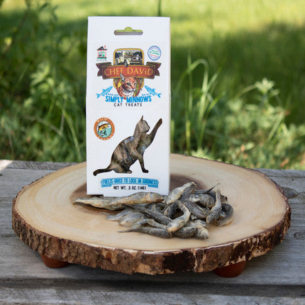 Chef David Simply Minnows Cat Treats